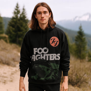 【予約商品】 FOO FIGHTERS フーファイターズ (10月 来日 ) - Green Mountains Pull Hoodie / パーカー・スウェット / メンズ