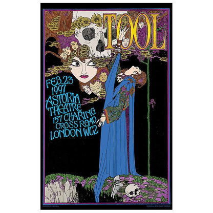 TOOL - (12月 来日 ) - London Concert Poster / Bob Masse