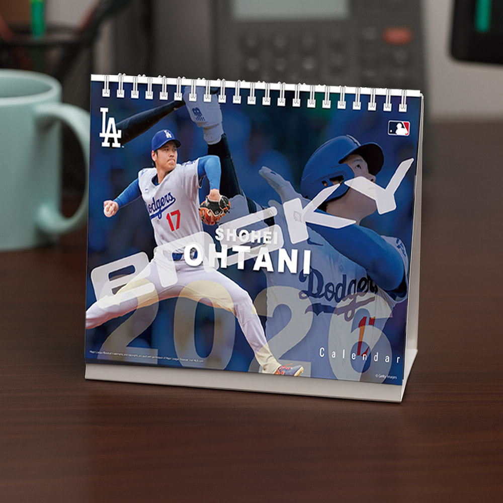 大谷翔平 2026年 卓上カレンダー 中面