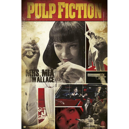 PULP FICTION パルプフィクション - Mia Wallace / ポスター 【公式 / オフィシャル】