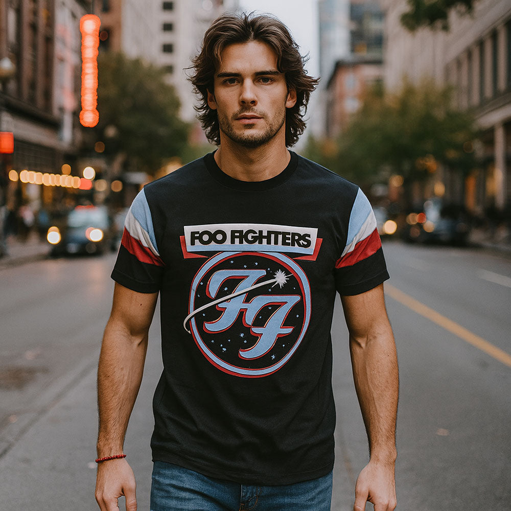 
                  
                    FOO FIGHTERS フーファイターズ (10月 来日 ) - Comet Tricolour / リンガー / Tシャツ / メンズ
                  
                