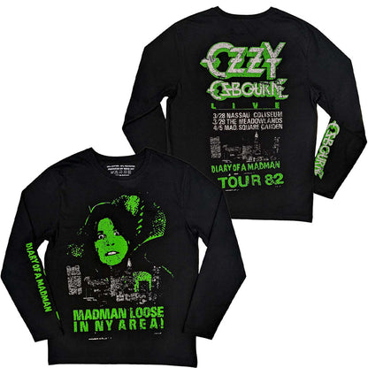 OZZY OSBOURNE - (追悼 ) - Madman Loose / バックプリントあり / スリーブプリントあり / 長袖