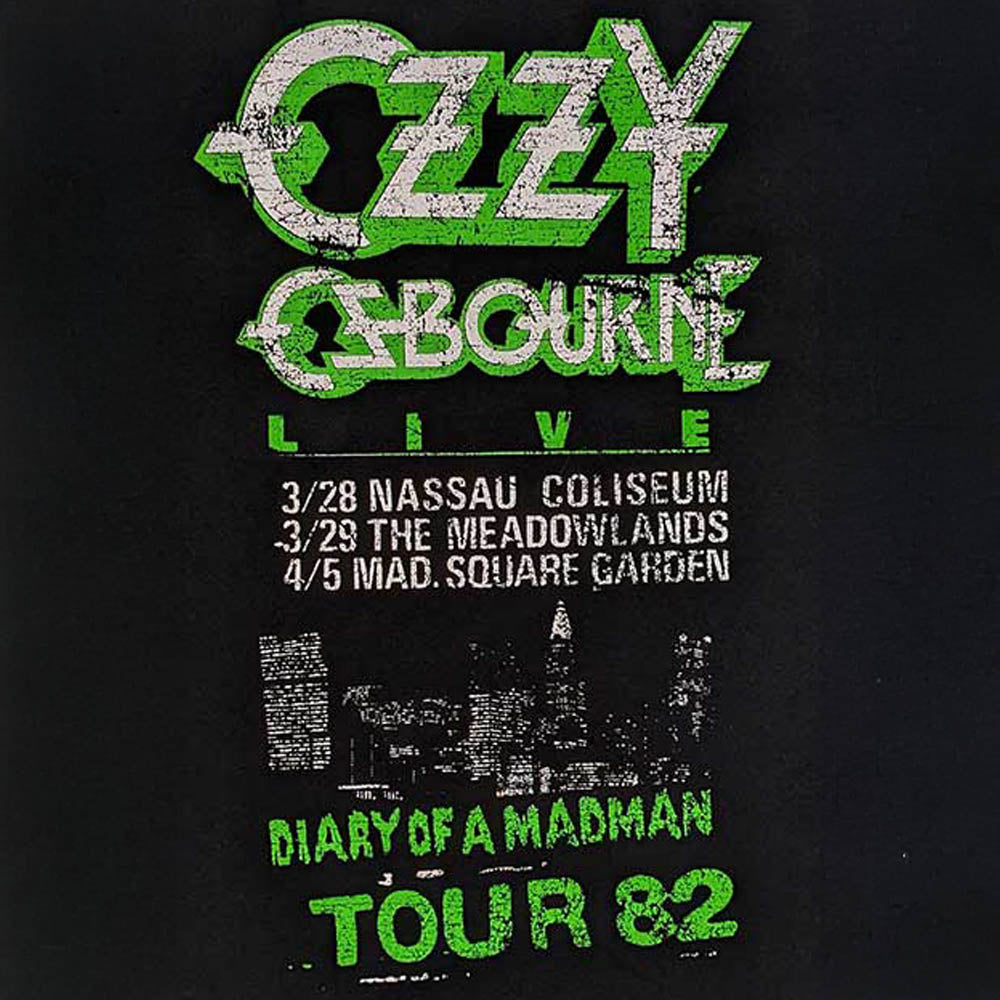 【予約商品】 OZZY OSBOURNE オジーオズボーン (追悼 ) - Madman Loose / バックプリントあり / スリーブプリントあり / 長袖 / Tシャツ / メンズ
