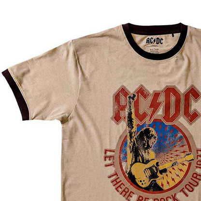 AC/DC エーシーディーシー (Back in Black 45周年 ) - Let There Be Rock Tour '77 / リンガー / Tシャツ / メンズ - PGS