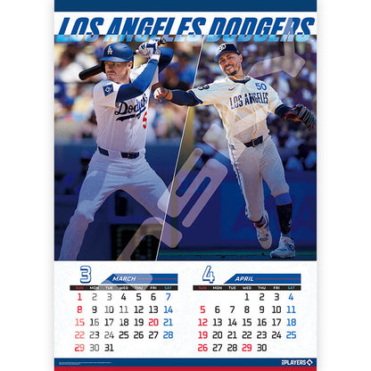 【予約商品】 LOS ANGELES DODGERS（MLB） ロサンゼルスドジャース - ロサンゼルス・ドジャース 2026年カレンダー / 壁掛け / カレンダー・ダイアリー