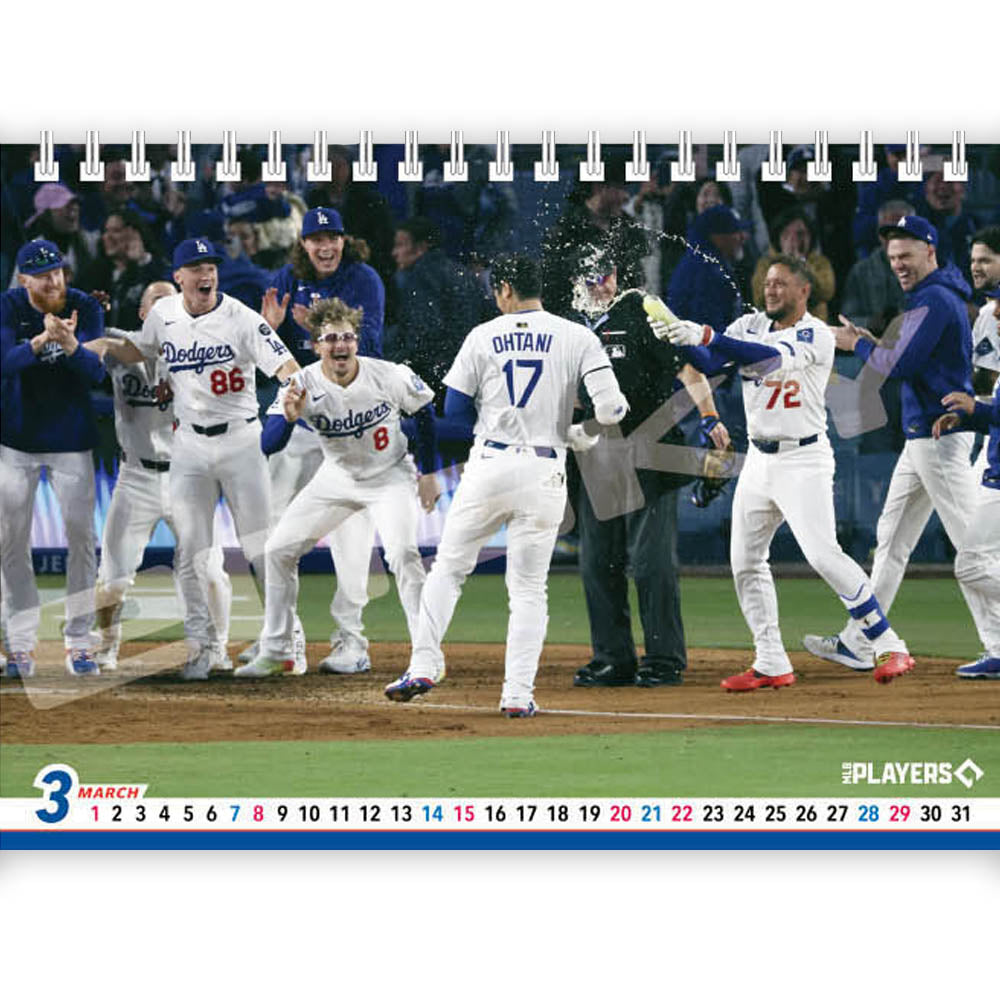 
                  
                    【予約商品】 LOS ANGELES DODGERS（MLB） ロサンゼルスドジャース - 卓上 ロサンゼルス・ドジャース 2026年カレンダー / カレンダー・ダイアリー 【公式 / オフィシャル】
                  
                