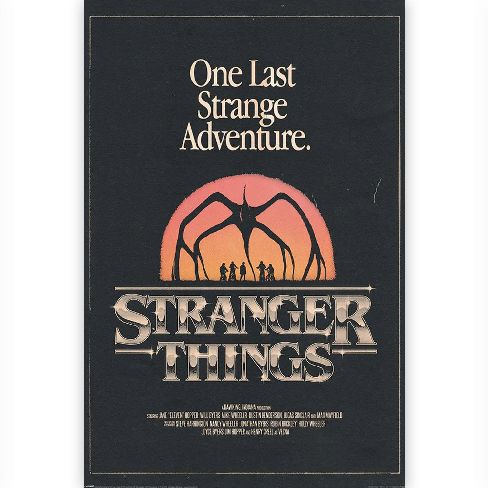 STRANGER THINGS ストレンジャー・シングス (シーズン5 2025年配信決定 ) - THE MIND FLYER / ポスター（STRANGER THINGS）公式グッズ - PGS