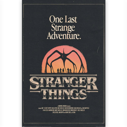 STRANGER THINGS ストレンジャー・シングス (シーズン5 2025年配信決定 ) - THE MIND FLYER / ポスター（STRANGER THINGS）公式グッズ - PGS