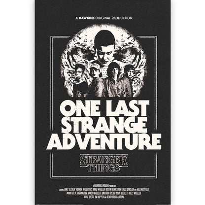 STRANGER THINGS ストレンジャー・シングス (シーズン5 2025年配信決定 ) - ONE LAST ADVENTURE / ポスター（STRANGER THINGS）公式グッズ - PGS
