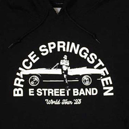 BRUCE SPRINGSTEEN ブルーススプリングスティーン (11月 映画公開 記念 ) - Tour '23 Leaning Car / バックプリントあり / 2023年ツアー会場限定販売 / パーカー・スウェット / メンズ（BRUCE SPRINGSTEEN）公式グッズ - PGS