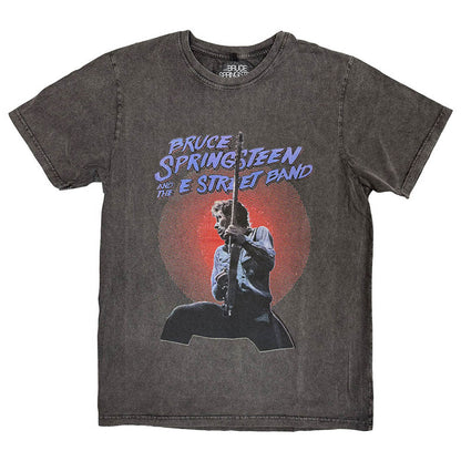 BRUCE SPRINGSTEEN ブルーススプリングスティーン (11月 映画公開 記念 ) - Live Photo / Stone Wash / Tシャツ / メンズ（BRUCE SPRINGSTEEN）公式グッズ - PGS