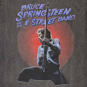 BRUCE SPRINGSTEEN ブルーススプリングスティーン (11月 映画公開 記念 ) - Live Photo / Stone Wash / Tシャツ / メンズ（BRUCE SPRINGSTEEN）公式グッズ - PGS