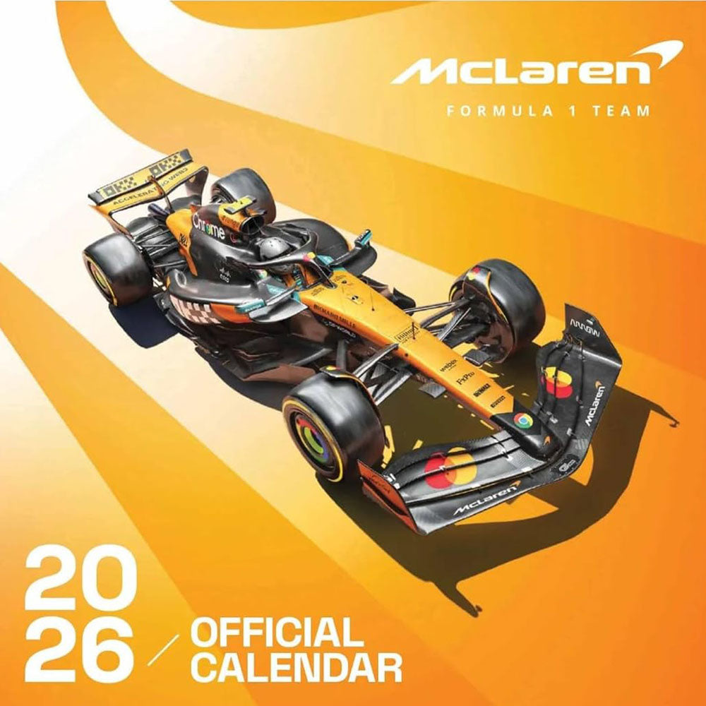 FORMULA ONE（F1） フォーァミュラワン - SQUARE CALENDAR / MCLAREN / カレンダー・ダイアリー（FORMULA ONE（F1））公式グッズ - PGS