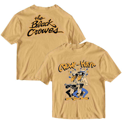 BLACK CROWES ブラッククロウズ (2026年 4月 来日 ) - Crowe Mafia / バックプリントあり / Tシャツ / メンズ（BLACK CROWES）公式グッズ - PGS