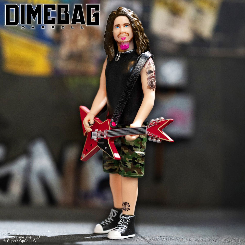 【予約商品】 PANTERA パンテラ - Dimebag Darrell Culprit 3 3/4 - Inch ReAction Figure / 約9.5cm / フィギュア・人形 - PGS