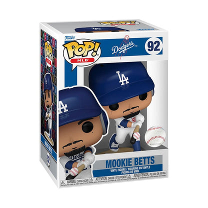 【予約商品】 LOS ANGELES DODGERS（MLB） ロサンゼルスドジャース - Mookie Betts Funko Pop! Vinyl Figure 92 / フィギュア・人形 - PGS