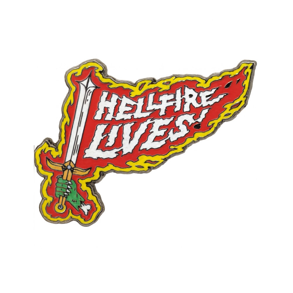 STRANGER THINGS - (アニメシリーズ 4月23日 配信開始 ) - Hellfire Lives Pin Badge / 世界限定9,995個 /  Season 5