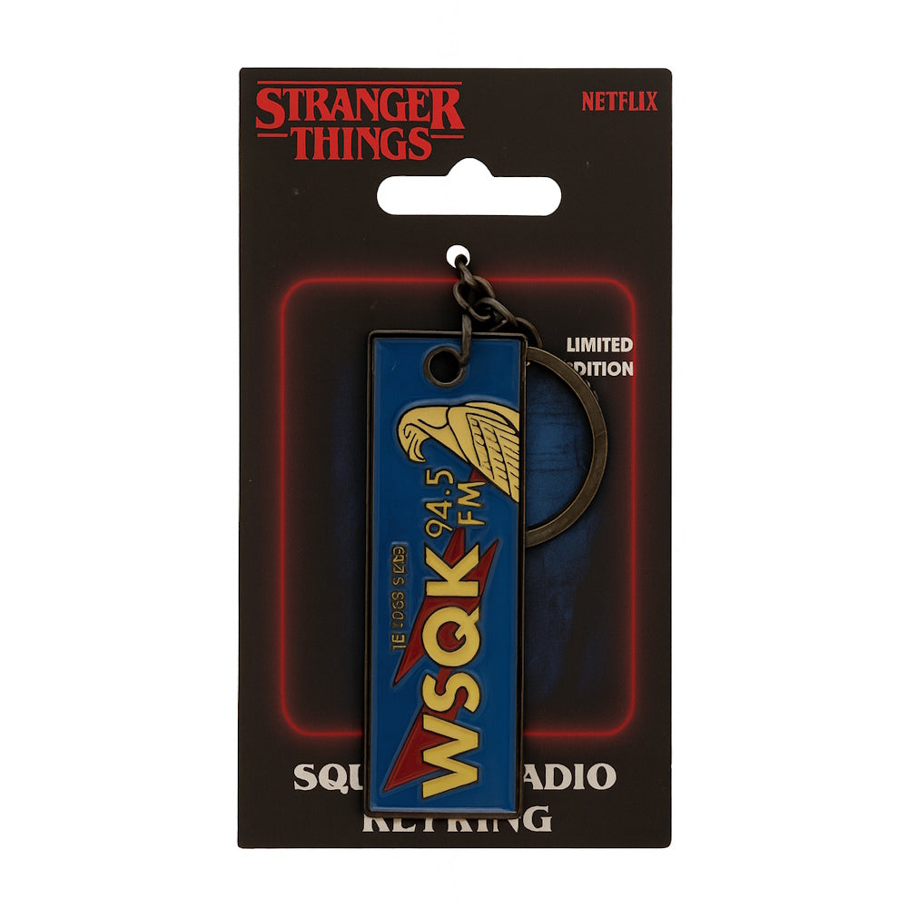 【予約商品】 STRANGER THINGS ストレンジャー・シングス (シーズン5 配信 記念 ) - The Squawk WSQK Keyring / 世界限定9,995個 /  Season 5 / キーホルダー