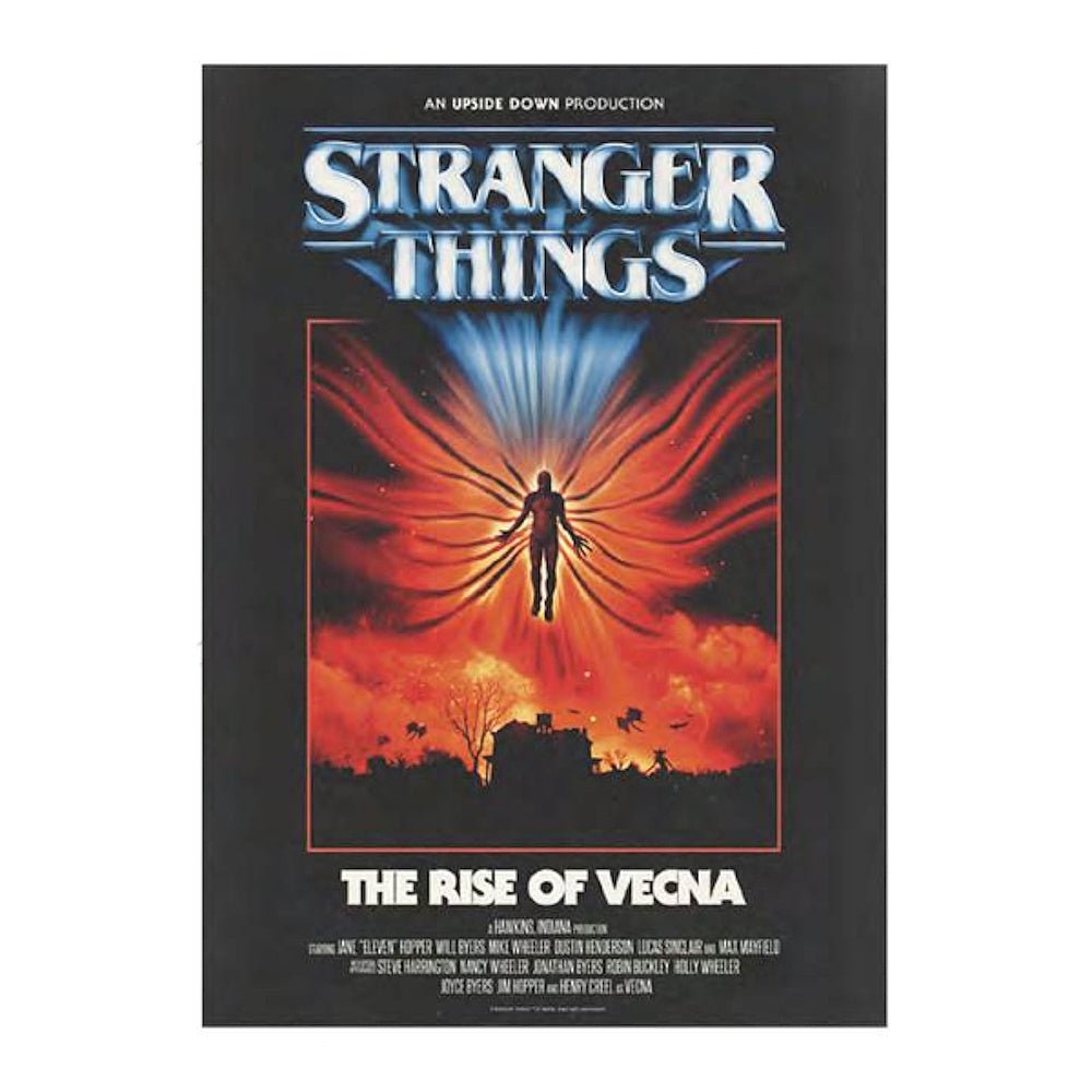 STRANGER THINGS - (シーズン5 2025年配信決定 ) - The Rise of Vecna Art Print / 世界限定995枚