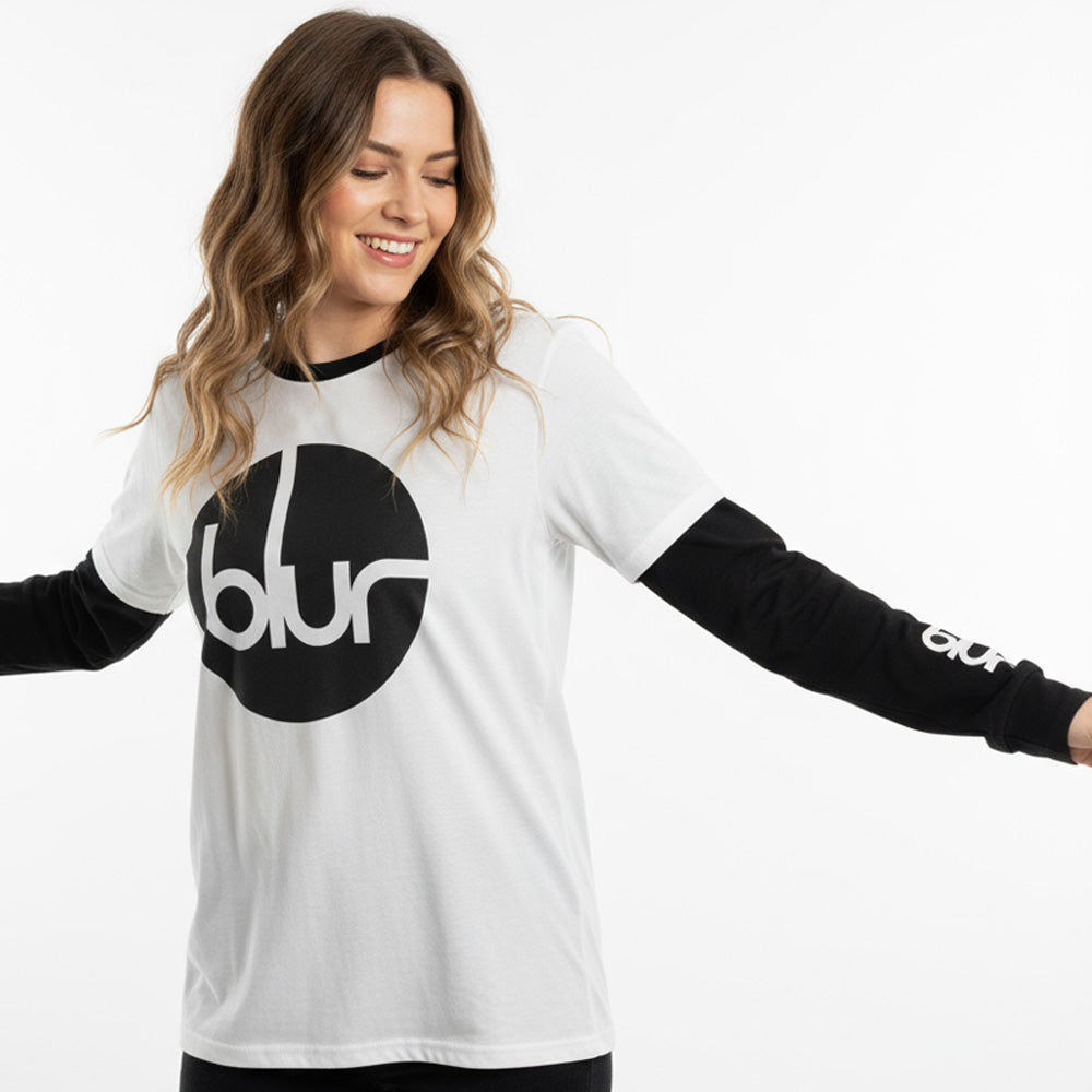 BLUR ブラー - Circle Logo / アームプリントあり / Tシャツ / メンズ