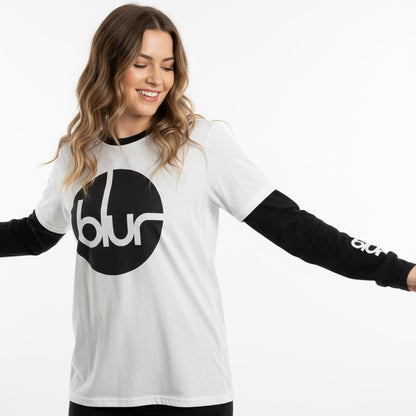 BLUR ブラー - Circle Logo / アームプリントあり / Tシャツ / メンズ