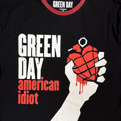 GREEN DAY グリーンデイ - American Idiot / アームプリントあり / Tシャツ / メンズ