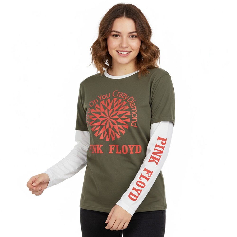 PINK FLOYD ピンクフロイド (結成 60周年 ) - Shine On / アームプリントあり / Tシャツ / メンズ