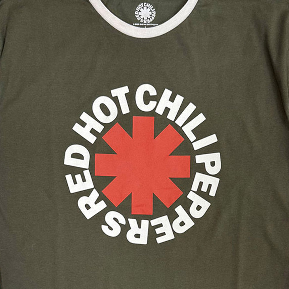 RED HOT CHILI PEPPERS レッドホットチリペッパーズ (来日 35周年 ) - Classic Asterisk / アームプリントあり / Tシャツ / メンズ