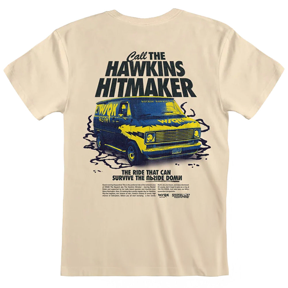 【予約商品】 STRANGER THINGS ストレンジャー・シングス (シーズン5 2025年配信決定 ) - WSQK / バックプリントあり / Tシャツ / メンズ