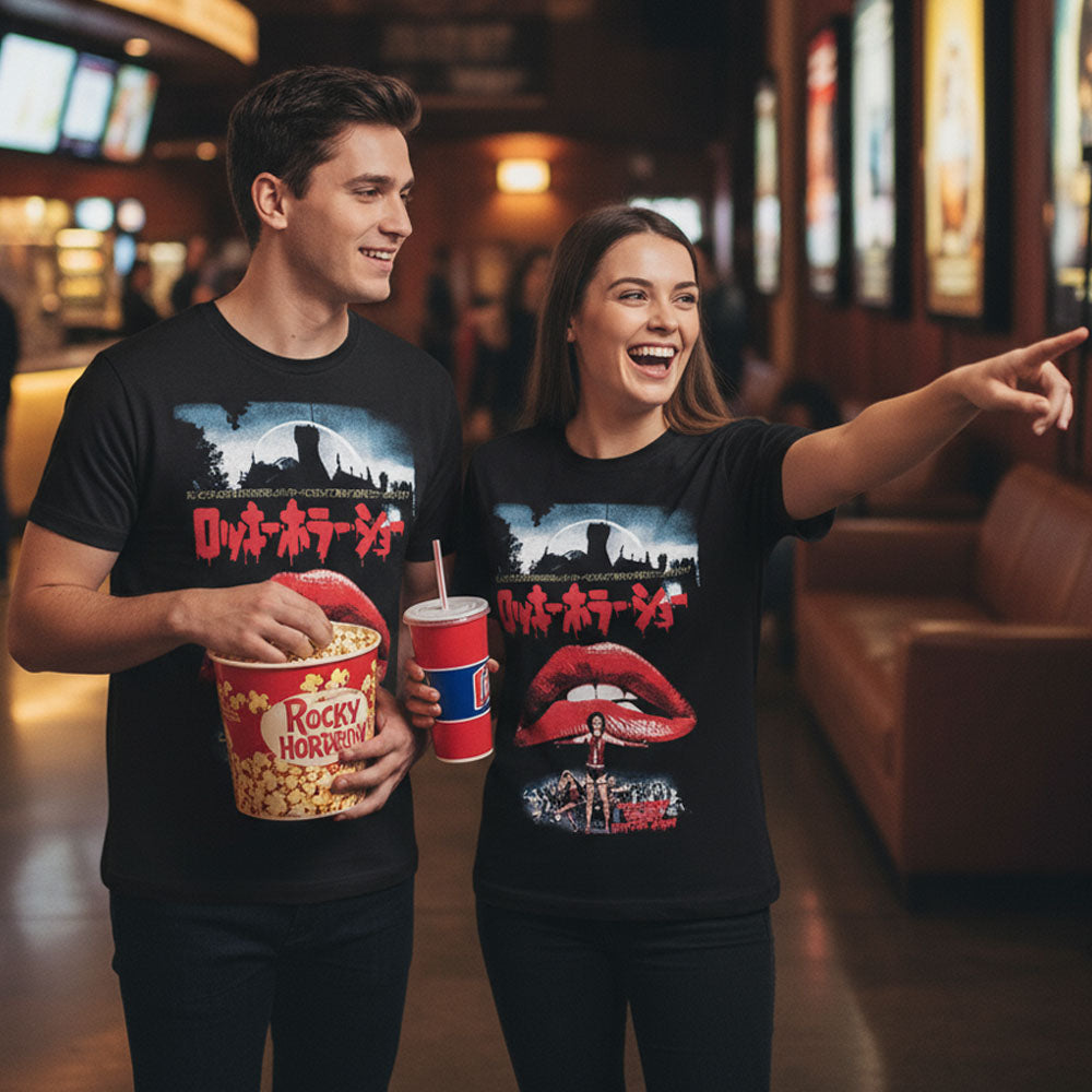 THE ROCKY HORROR PICTURE SHOW ロッキーホラーショー (公開 50周年 ) - JAPANESE POSTER / Tシャツ / メンズ
