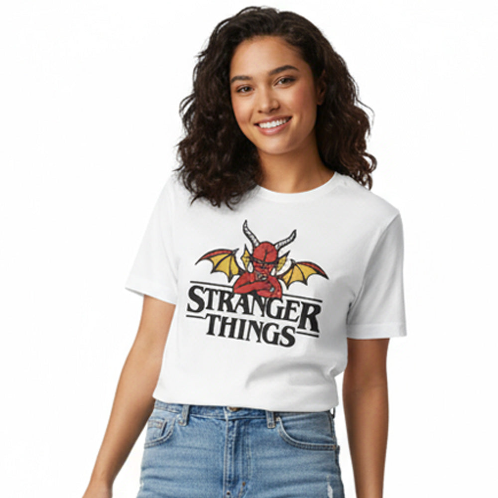 【予約商品】 STRANGER THINGS ストレンジャー・シングス (シーズン5 配信 記念 ) - DEMON / Tシャツ / メンズ