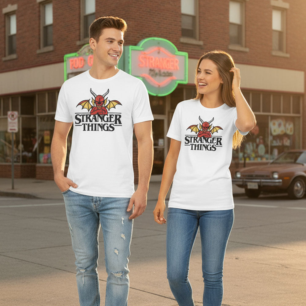 【予約商品】 STRANGER THINGS ストレンジャー・シングス (シーズン5 配信 記念 ) - DEMON / Tシャツ / メンズ