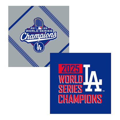 LOS ANGELES DODGERS（MLB） - 2025 ワールドシリーズ優勝記念グッズコレクション / Woven Taperstry Doble Sided / Hot Corner （45×45cm）