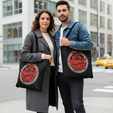 【予約商品】 STRANGER THINGS ストレンジャー・シングス (シーズン5 2025年配信決定 ) - CHECKERED CIRCLE / トートバッグ