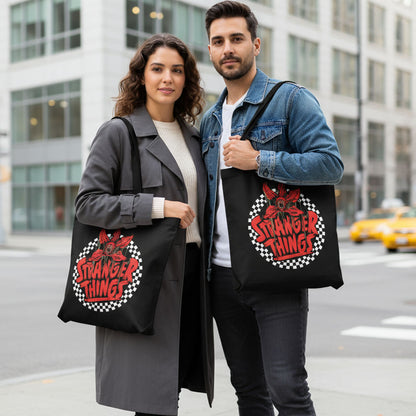 【予約商品】 STRANGER THINGS ストレンジャー・シングス (シーズン5 2025年配信決定 ) - CHECKERED CIRCLE / トートバッグ