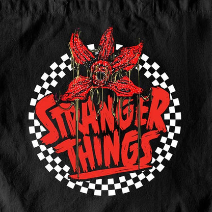 【予約商品】 STRANGER THINGS ストレンジャー・シングス (シーズン5 2025年配信決定 ) - CHECKERED CIRCLE / トートバッグ