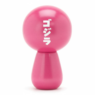 【予約商品】 GODZILLA ゴジラ - GODZILLA meets Japanese traditional craft debut 70th anniversary / こけし / 小 / 桜 / ピンク / インテリア置物