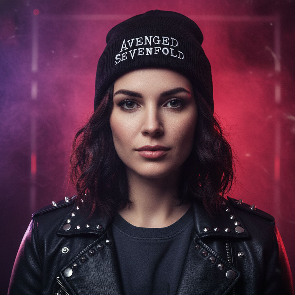 AVENGED SEVENFOLD アヴェンジドセヴンフォールド - Logo / ビーニー
