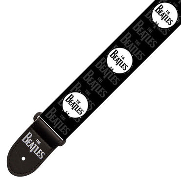 THE BEATLES ビートルズ (結成 65周年 ) - Drop T Drum / ブラック / ギターストラップ