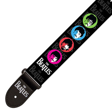 THE BEATLES ビートルズ (結成 65周年 ) - Sgt Pepper Faces / ギターストラップ