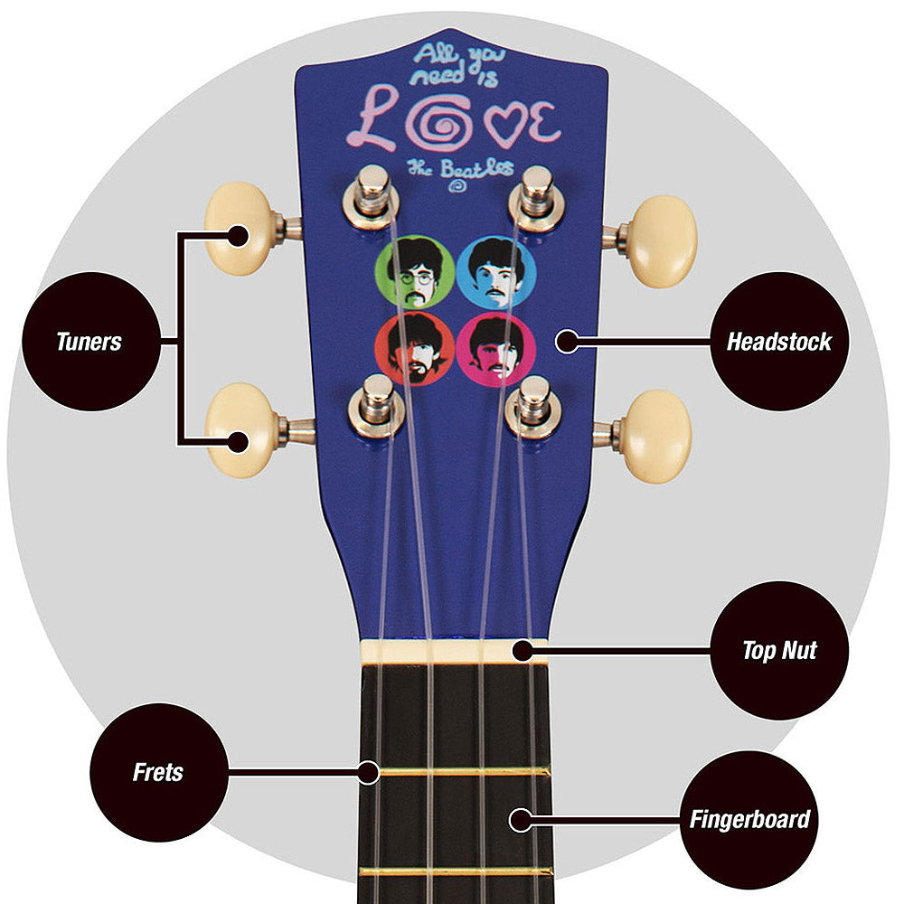 THE BEATLES ビートルズ (結成 65周年 ) - Love Is / ウクレレ