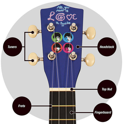THE BEATLES ビートルズ (結成 65周年 ) - Love Is / ウクレレ