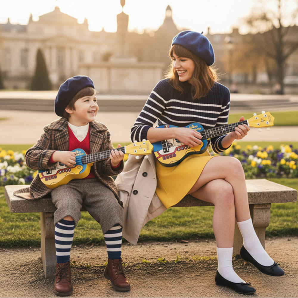 THE BEATLES ビートルズ (結成 65周年 ) - Yellow Submarine Blue / ブルー / ウクレレ