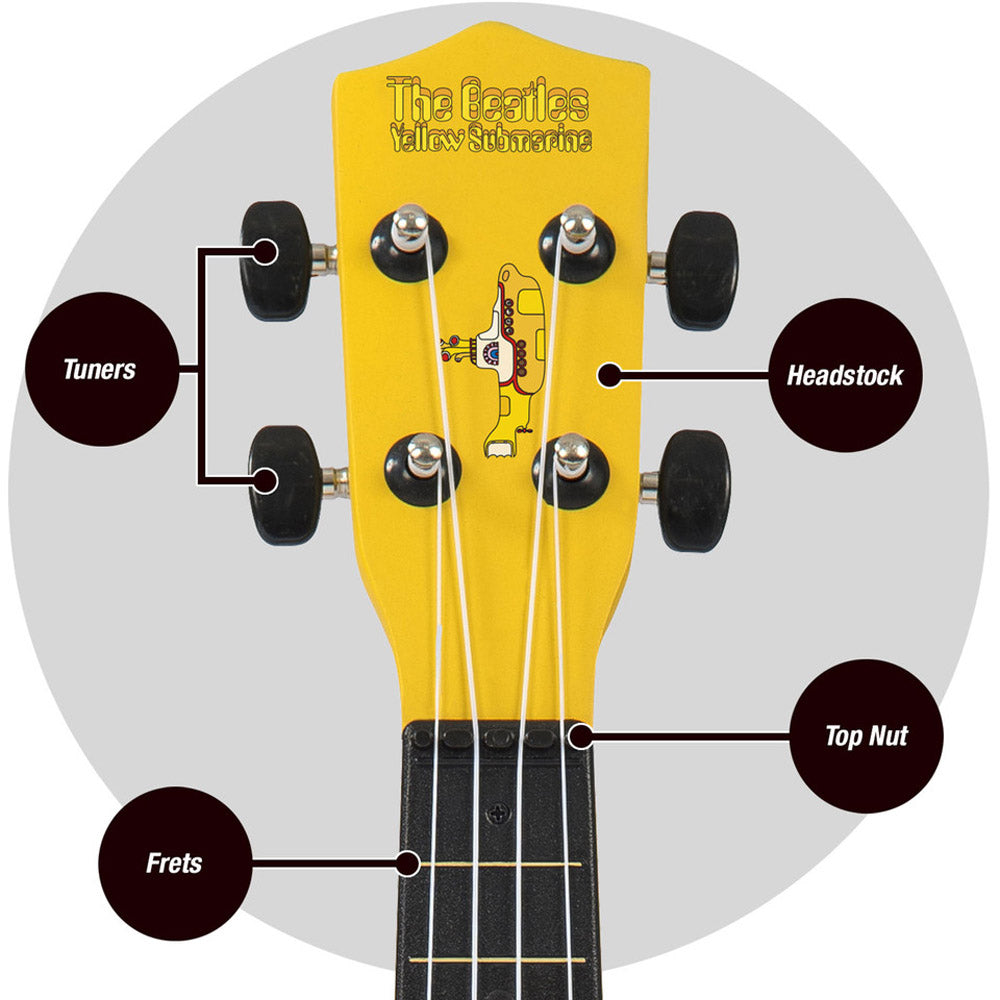 THE BEATLES ビートルズ (結成 65周年 ) - Yellow Submarine Blue / ブルー / ウクレレ
