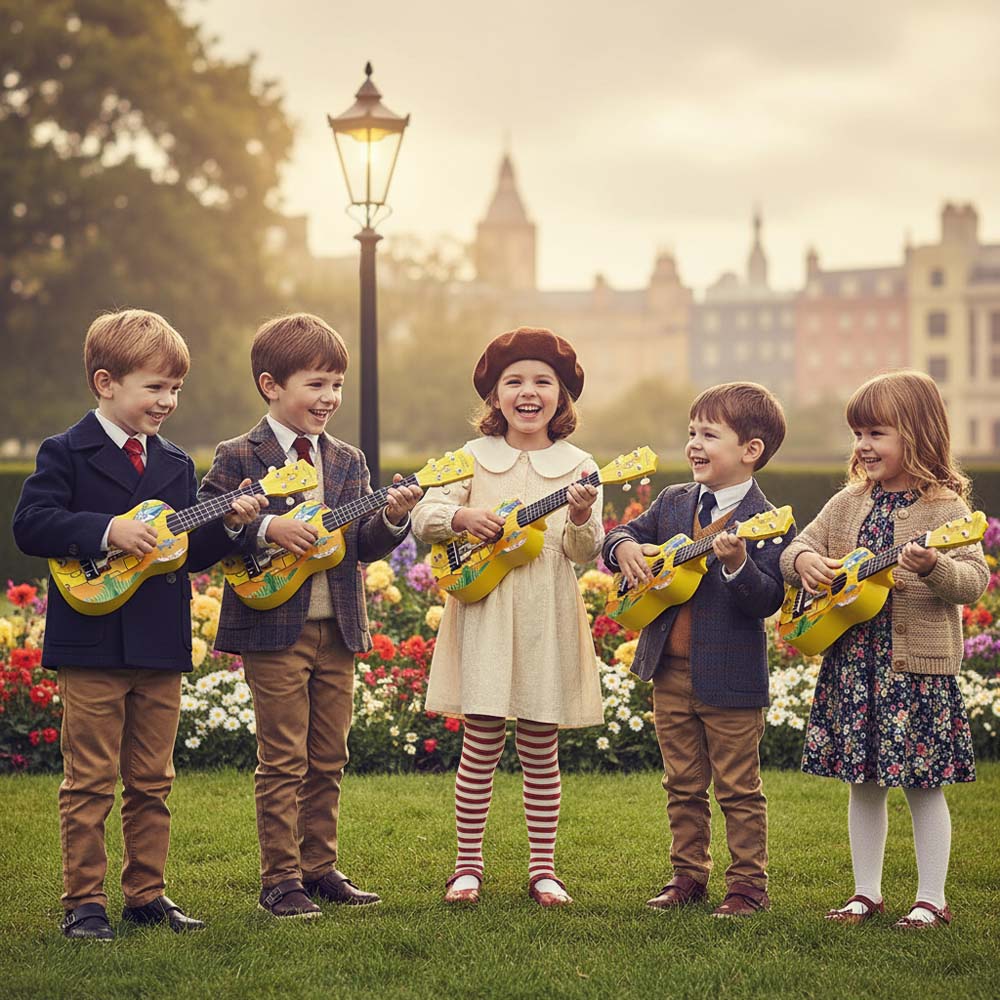 THE BEATLES ビートルズ (結成 65周年 ) - Yellow Submarine Yellow / イエロー / ウクレレ