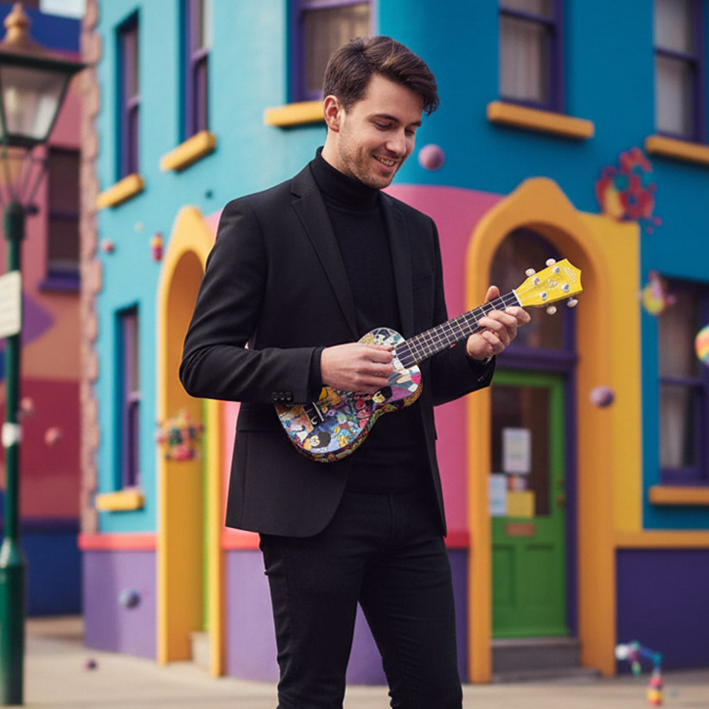 THE BEATLES ビートルズ (結成 65周年 ) - Yellow Submarine Montage / ウクレレ