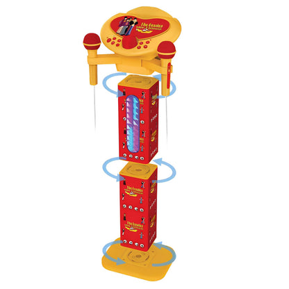 THE BEATLES ビートルズ (結成 65周年 ) - Yellow Submarine Pedestal / カラオケスピーカー / マイク2本付き / 楽器用品