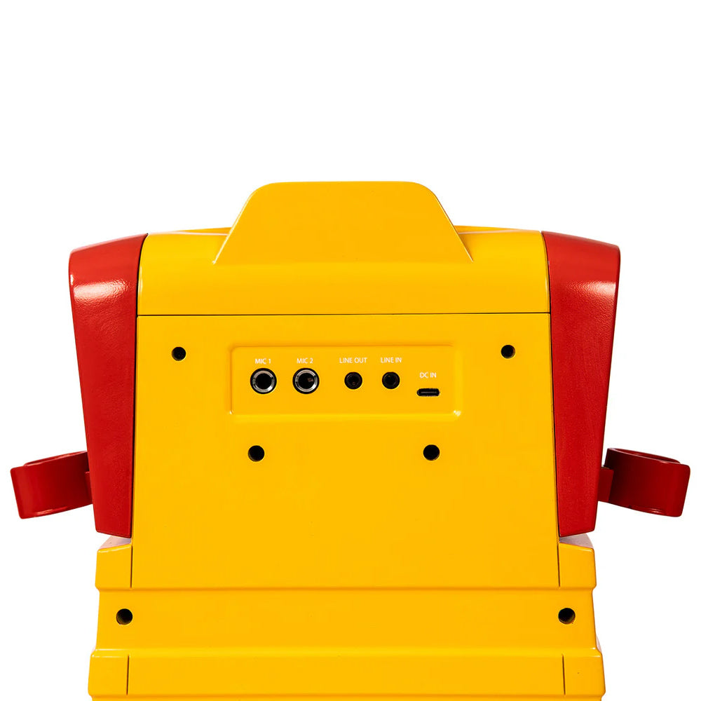 THE BEATLES ビートルズ (結成 65周年 ) - Yellow Submarine Faces / カラオケスピーカー / ライトショー搭載 / マイク2本付き / 楽器用品