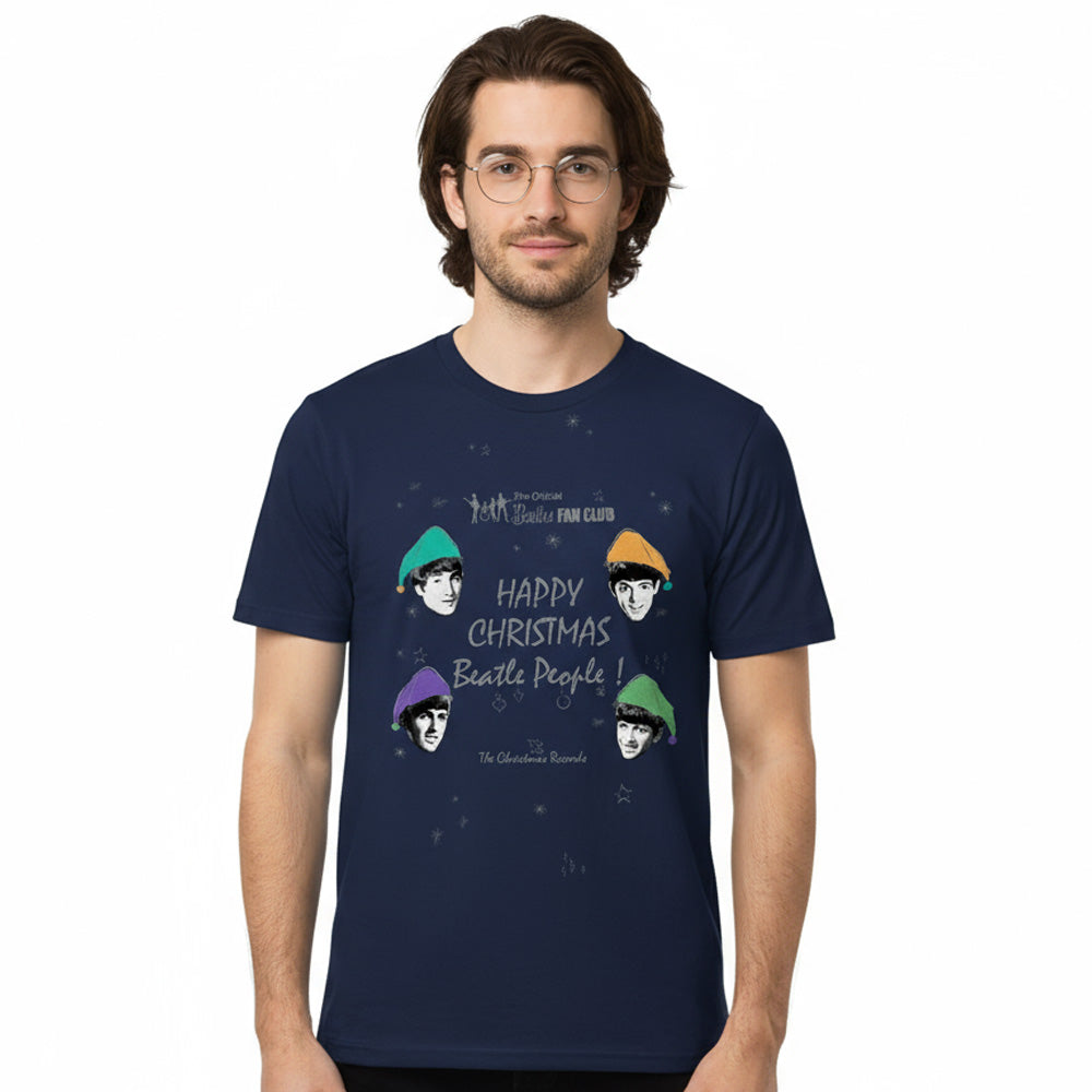 THE BEATLES ビートルズ (結成 65周年 ) - 【クリスマス限定】Happy Christmas / Tシャツ / メンズ