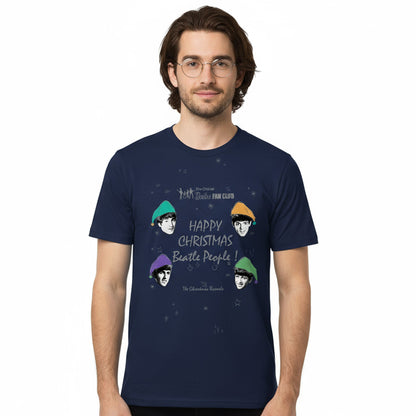 THE BEATLES ビートルズ (結成 65周年 ) - 【クリスマス限定】Happy Christmas / Tシャツ / メンズ
